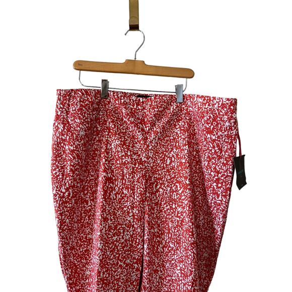 Cynthia Rowley Woman Terracotta Print Pants 20W - Picture 3 of 7